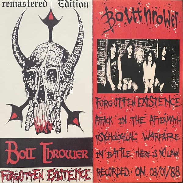 Bolt Thrower – Hatred Surge / Forgotten Existence (2022) Vinyl LP