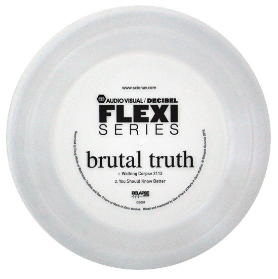 Brutal Truth – Walking Corpse 2112 (2022) Flexi-disc Album 7″