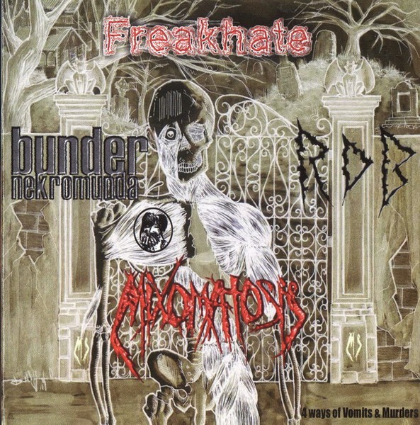 Bunder Nekromunda – 4 Ways Of Vomits & Murders (2022) CD Album