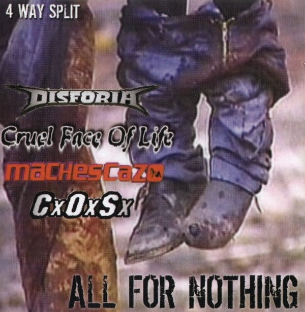 CxOxSx – All For Nothing 4-Way Split (2022) CD