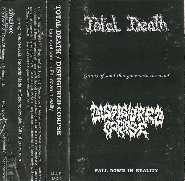 Disfigured Corpse – Grains Of Sand That Gone With The Wind / Fall Down In Reality (1992) Cassette