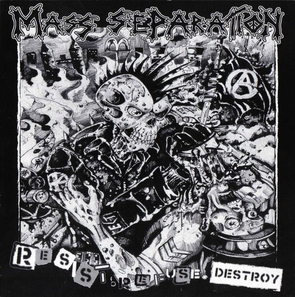 Mass Separation – Kontrovers / Resist. Refuse. Destroy (2022) Vinyl 7″