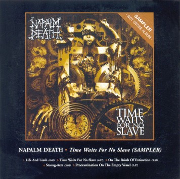 Napalm Death – Time Waits For No Slave (Sampler) (2022) CD