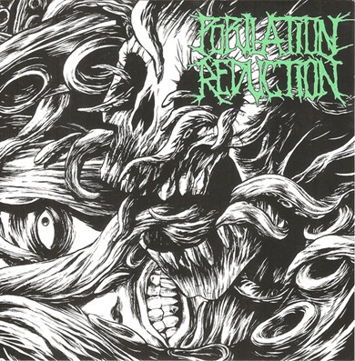 Population Reduction – At The Throats Of Man Forever (2005) Vinyl 7″