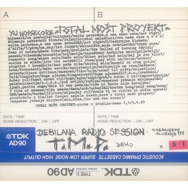 T.M.P. – Demo I (4./5.4.1989.) / Debilana Radio Session (2022) Cassette