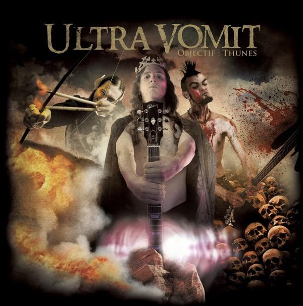 Ultra Vomit – Objectif : Thunes (2008) CD Album Repress